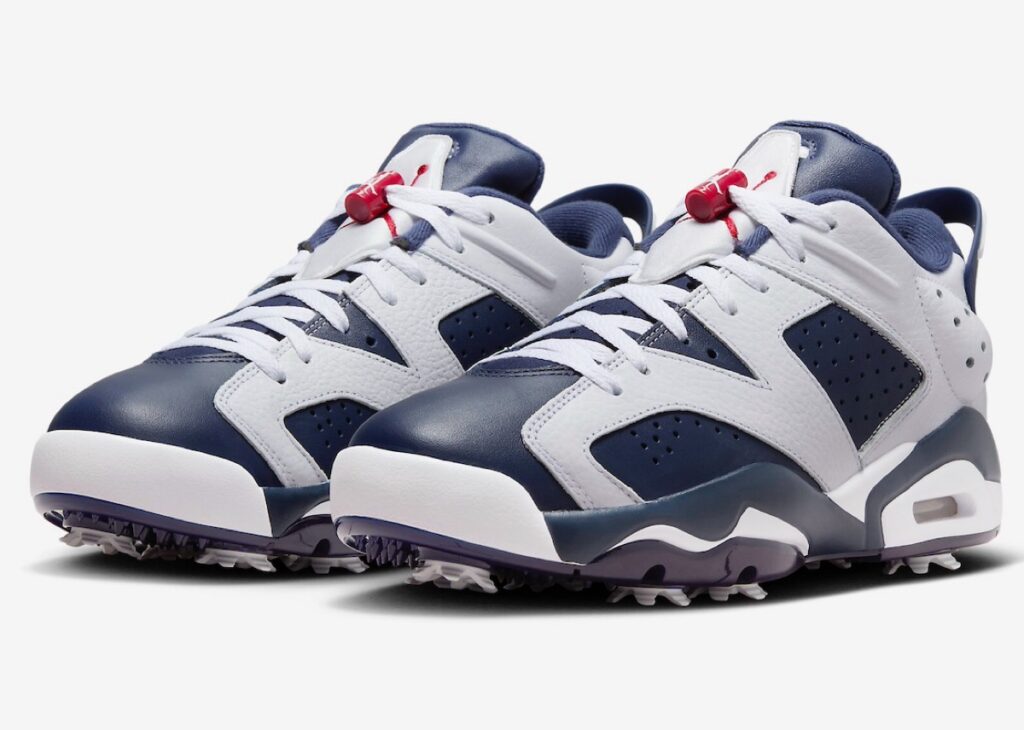 Nike Air Jordan 6 Low Golf “Olympic”が国内順次発売中［DV1376-101
