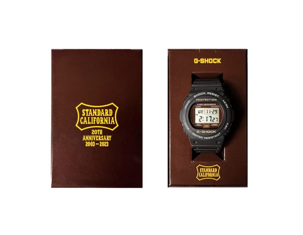 G-SHOCK × Standard California 20周年記念 別注『DW-5750』が国内12月