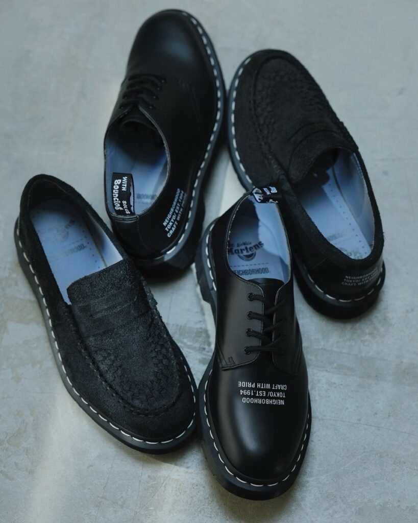 NEIGHBORHOOD®︎ × Dr. Martens 『SMITH 4HOLE & PENTON LOAFER』が