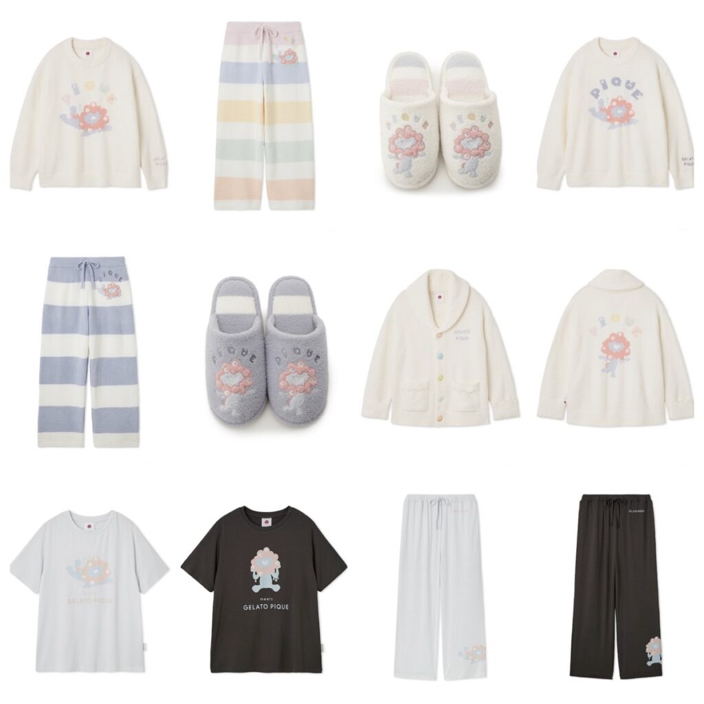 ジェラピケ x 大阪関西万博・ミャクミャク コラボアイテムが国内4月13