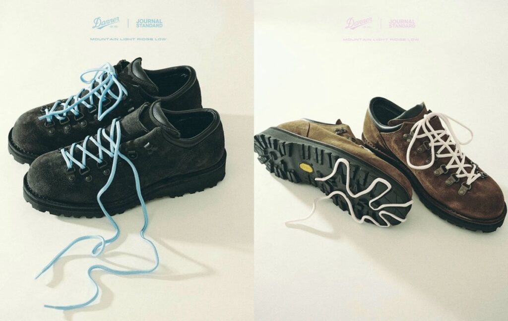 DANNER x JOURNAL STANDARD 別注『MT RIDGE LOW』が国内9月18日より