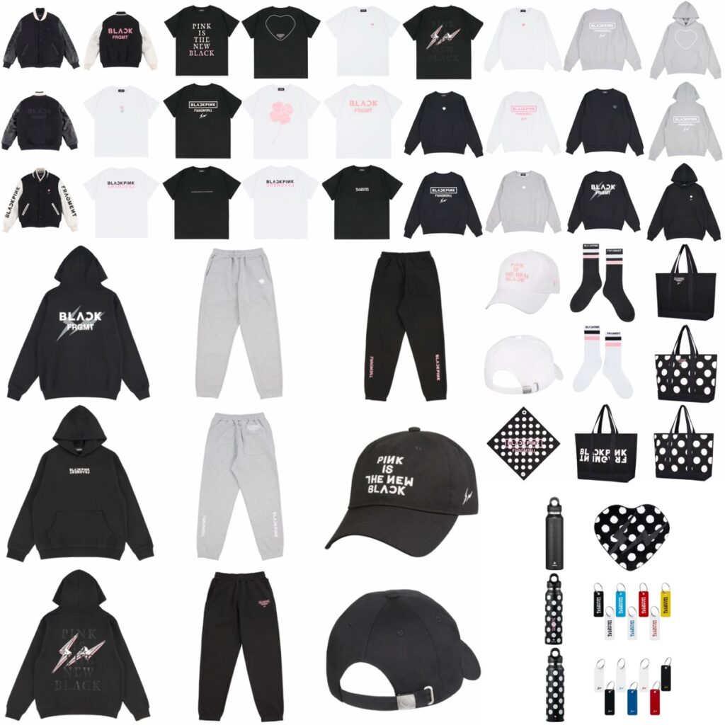 BLACKPINK x FRAGMENT コラボコレクションが国内1月8日／1月9日より
