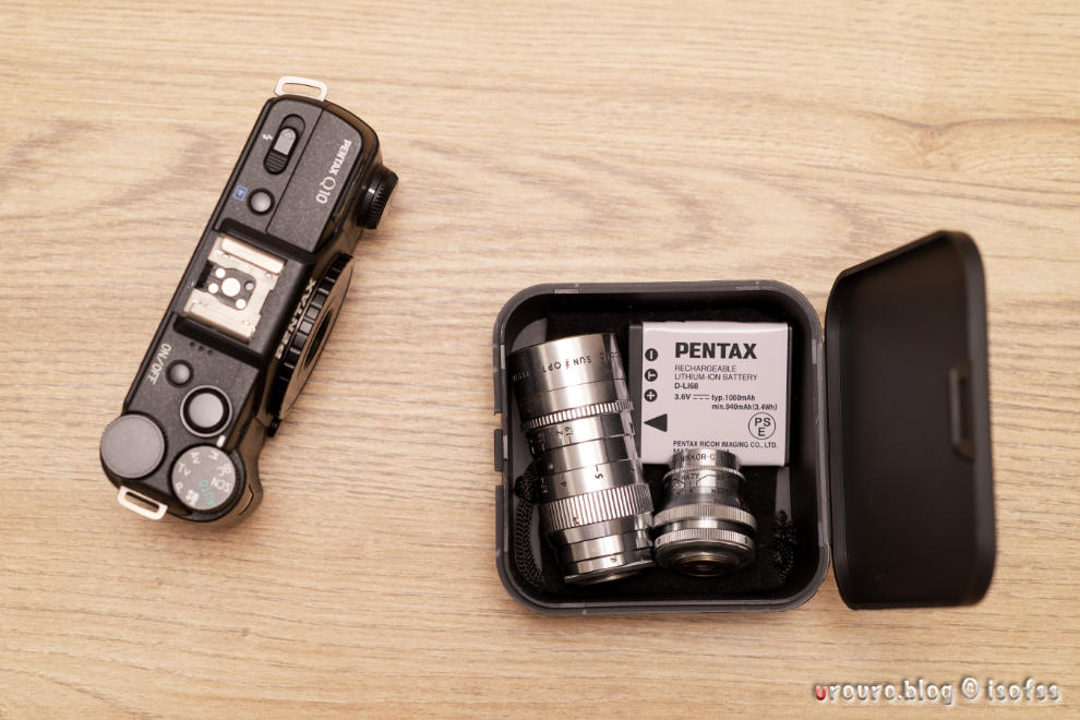 PENTAX Q10×Dマウントシネレンズ：SUN OPT TELEPHOTO F1.9 1 1/2(38mm