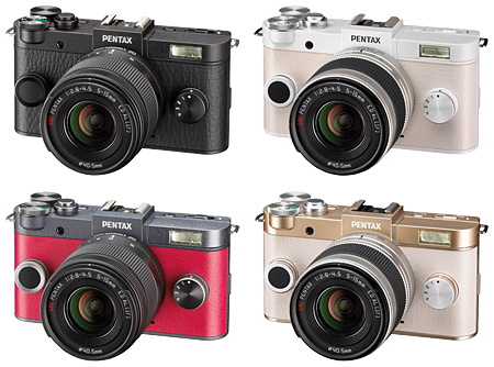 リコーのミラーレス一眼カメラ「PENTAX Q-S1」、36種類のオーダー