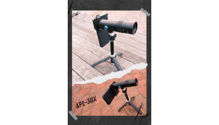 スマホのカメラが驚きの「光学30倍ズーム」になる望遠レンズ！ - ウレ