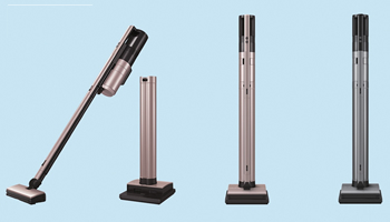 三菱、連続運転約30分、自走式パワーブラシで手軽に掃除できる