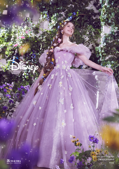 ディズニー結婚式】最旬トレンド♪ 技あり美麗！「ラプンツェルの新作