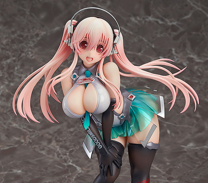 すーぱーそに子 レーシングver.」フィギュア発売決定、「初音ミク