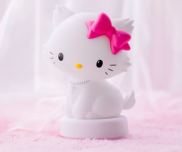 チャーミーキティ」かわいくって機能的なお部屋ライトでた！本屋さん