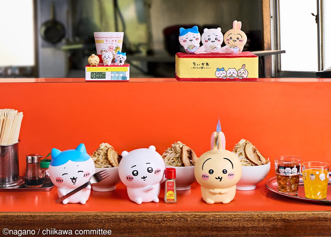 ちいかわ】ラーメン「郎」の一番くじ始まるよ！ハズレ無し＆気になる