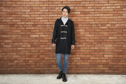 TDR冬の新作はハリスツイードの耳付きダッフルコート！ ミッキーカラー