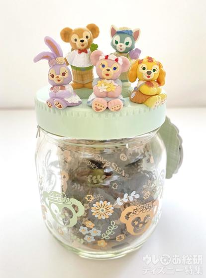 ダッフィーフレンズ 紅茶 フィギュアつき ガラス瓶 6個セット