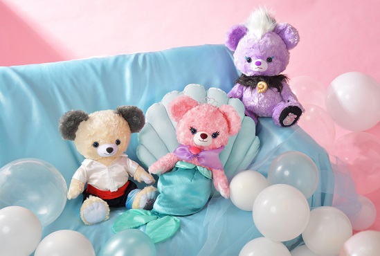 ディズニーストア】プリンセスベア第4弾は『リトル・マーメイド