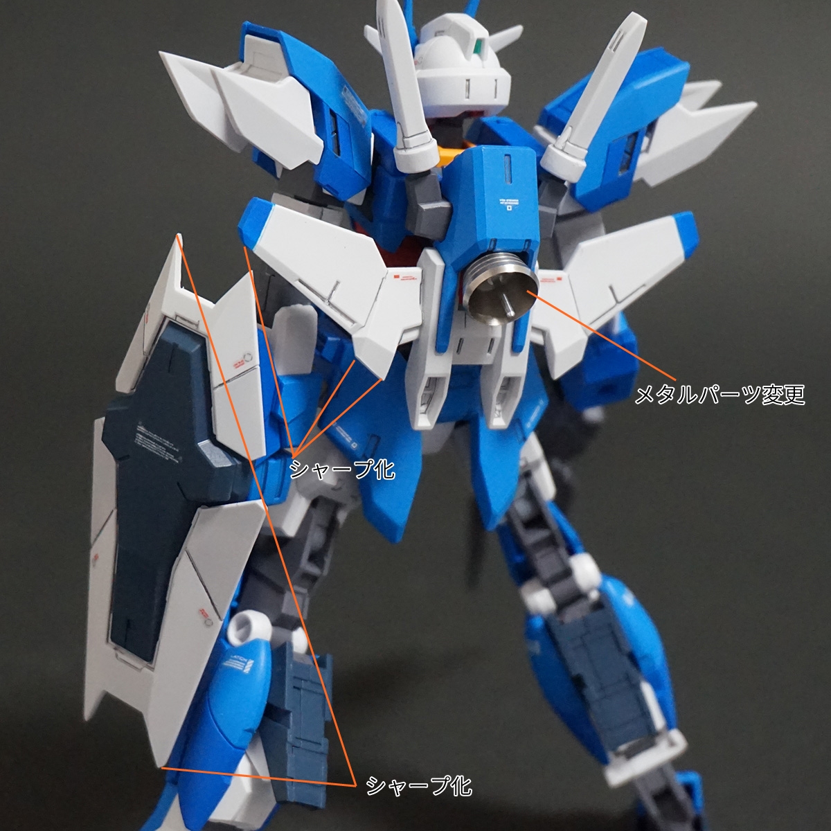 HGBD:R アースリィガンダム 完成！！