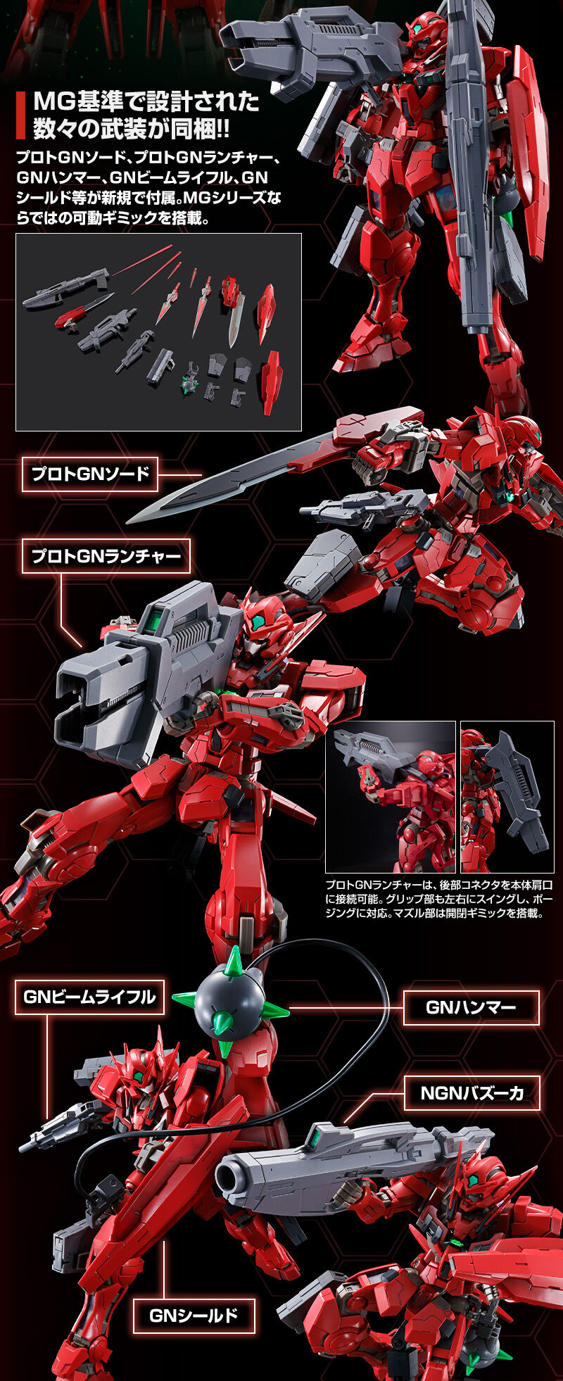 MG ガンダムアストレア TYPE-F（フルウェポンセット）・ MG ガンダム