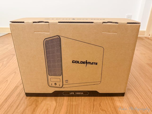GOLDENMATE 「無停電電源装置 UPS 1000VA Pro/800W」を購入してみまし