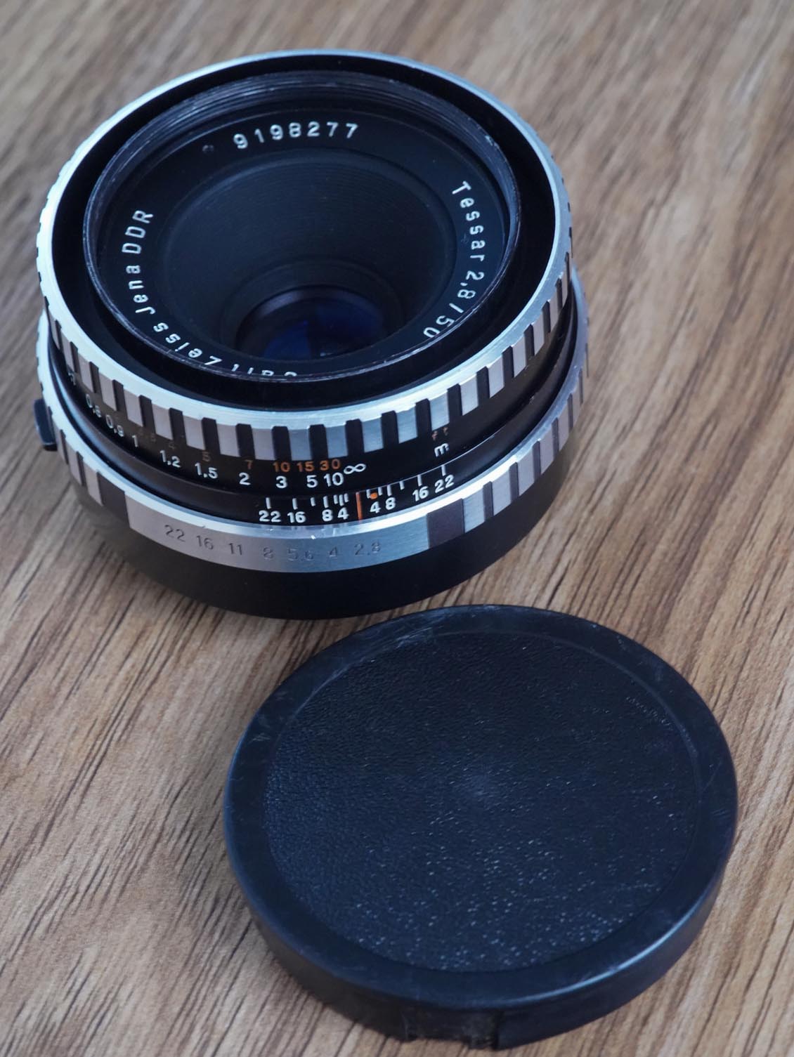 M42 Tessar 50mm f/2.8 Carl Zeiss Jena DDR №9198277