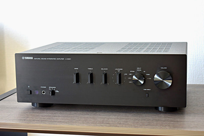 YAMAHA A-S301 あっさり癖なく繊細の全部入力。十分すぎる高音質
