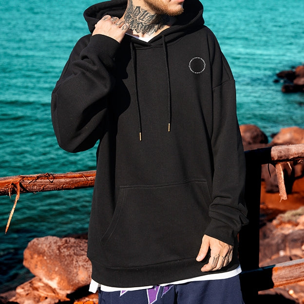 サークルレタープルオーバーパーカー U1477 – URBAN GROW