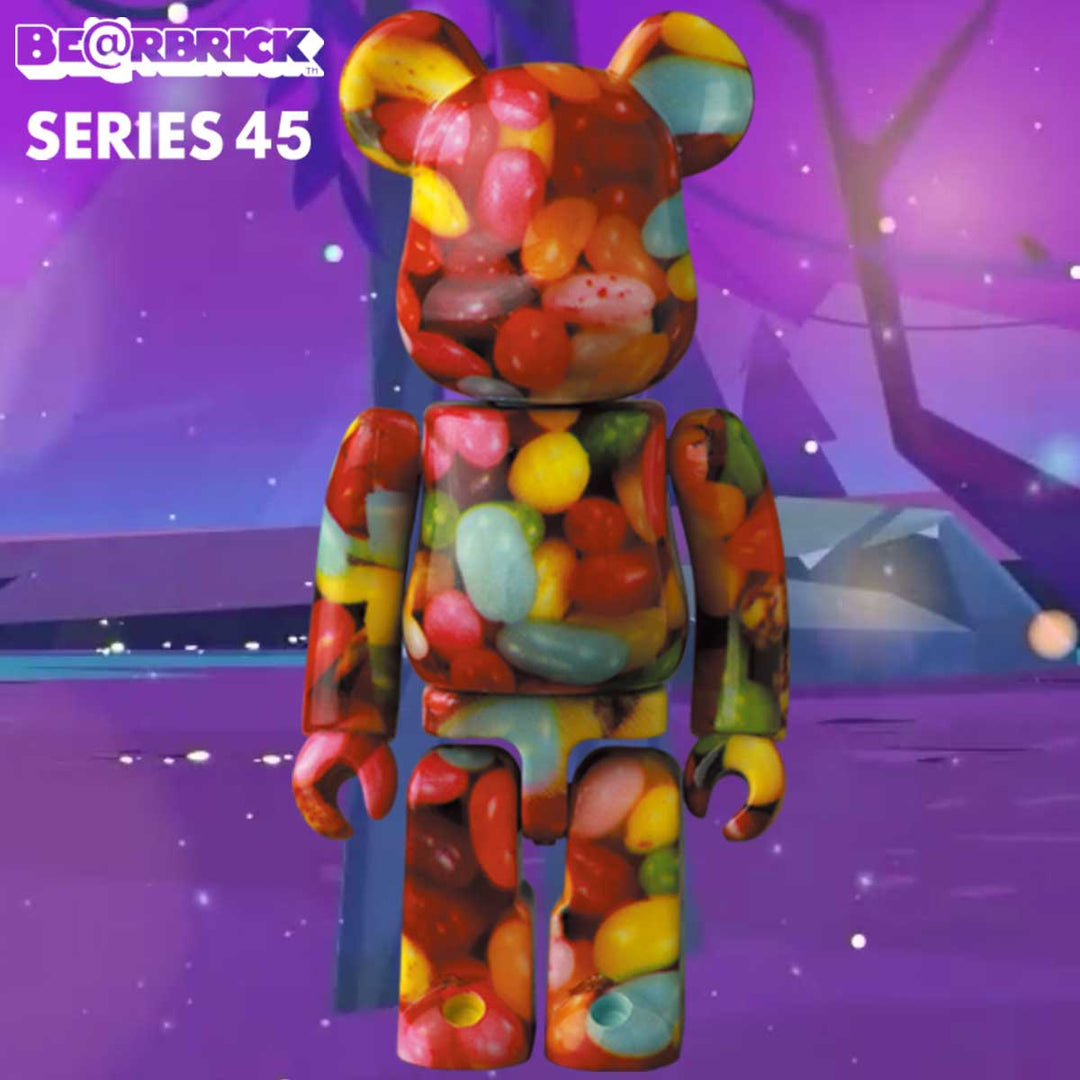 Bearbrick 100% Series 45 Jellybean - Jelly Beans – Urban Attitude