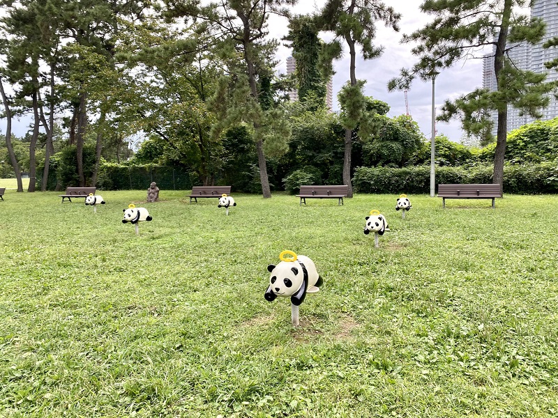 都内にある「パンダ遊具」だらけの公園が話題！ ツイッター民4.2万人が
