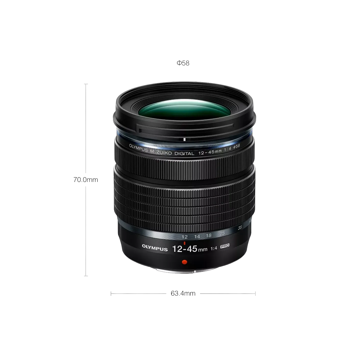 Buy M.Zuiko Digital ED 12-45mm F4.0 PRO OM From OM SYSTEM