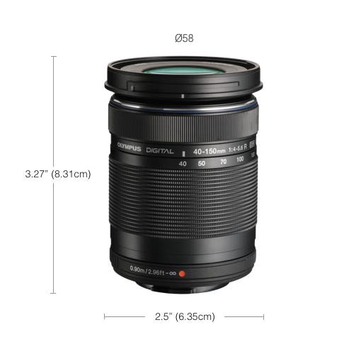 Buy M.Zuiko Digital ED 40-150mm F4.0-5.6 R OM From OM SYSTEM