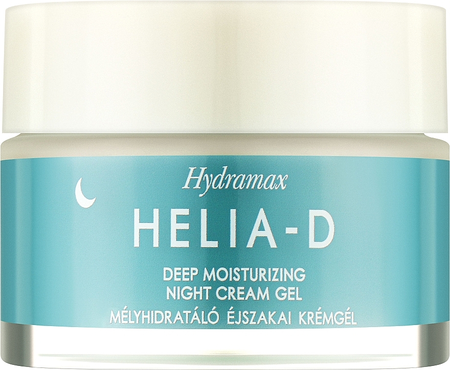 Night Cream Gel for Deep Hydration - Helia-D Hydramax Deep