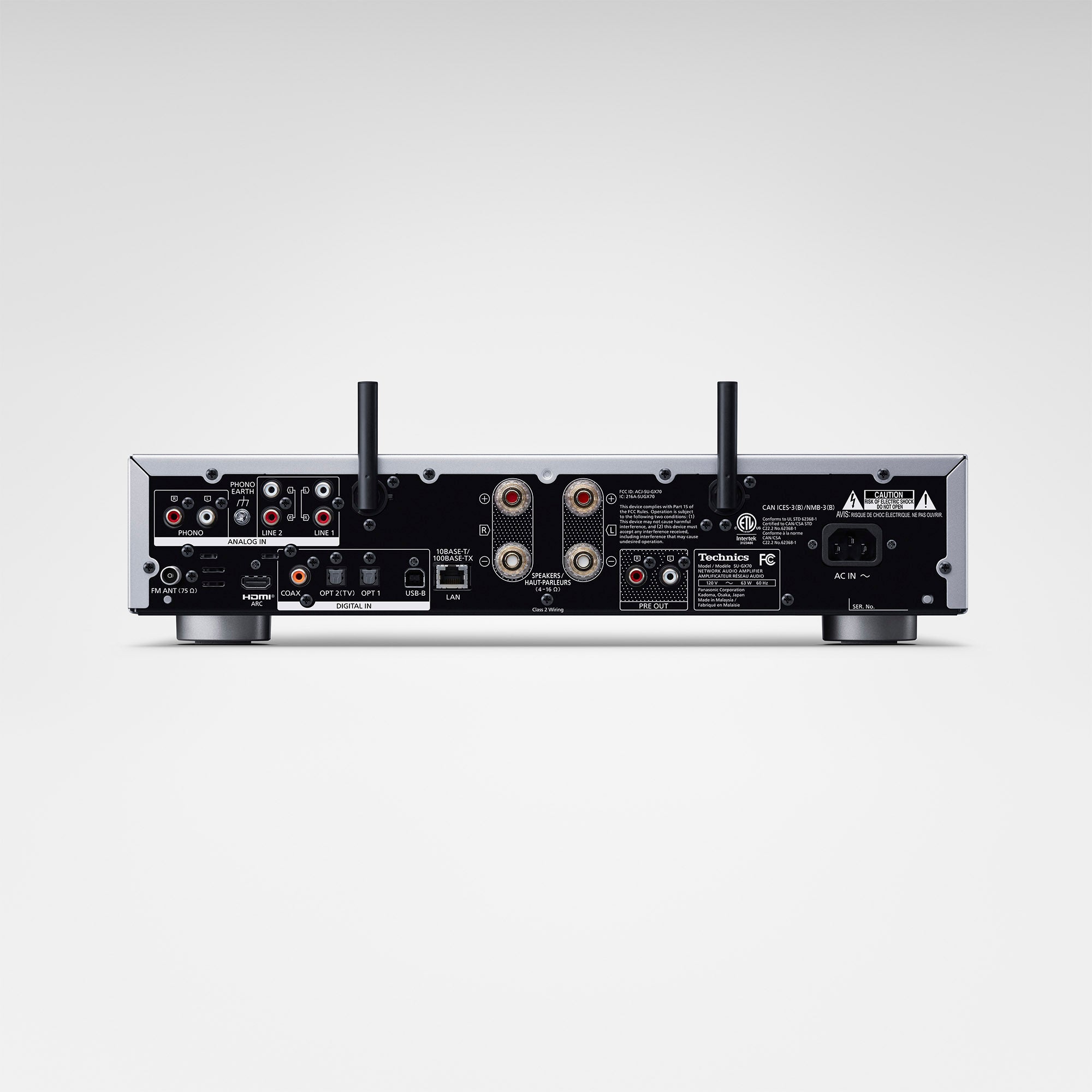Network Audio Amplifier SU-GX70