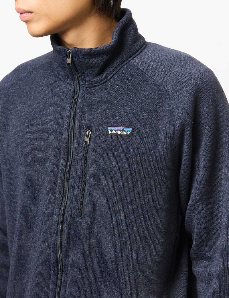Patagonia Better Sweater Jacket - New Navy Blue | URBAN EXCESS.