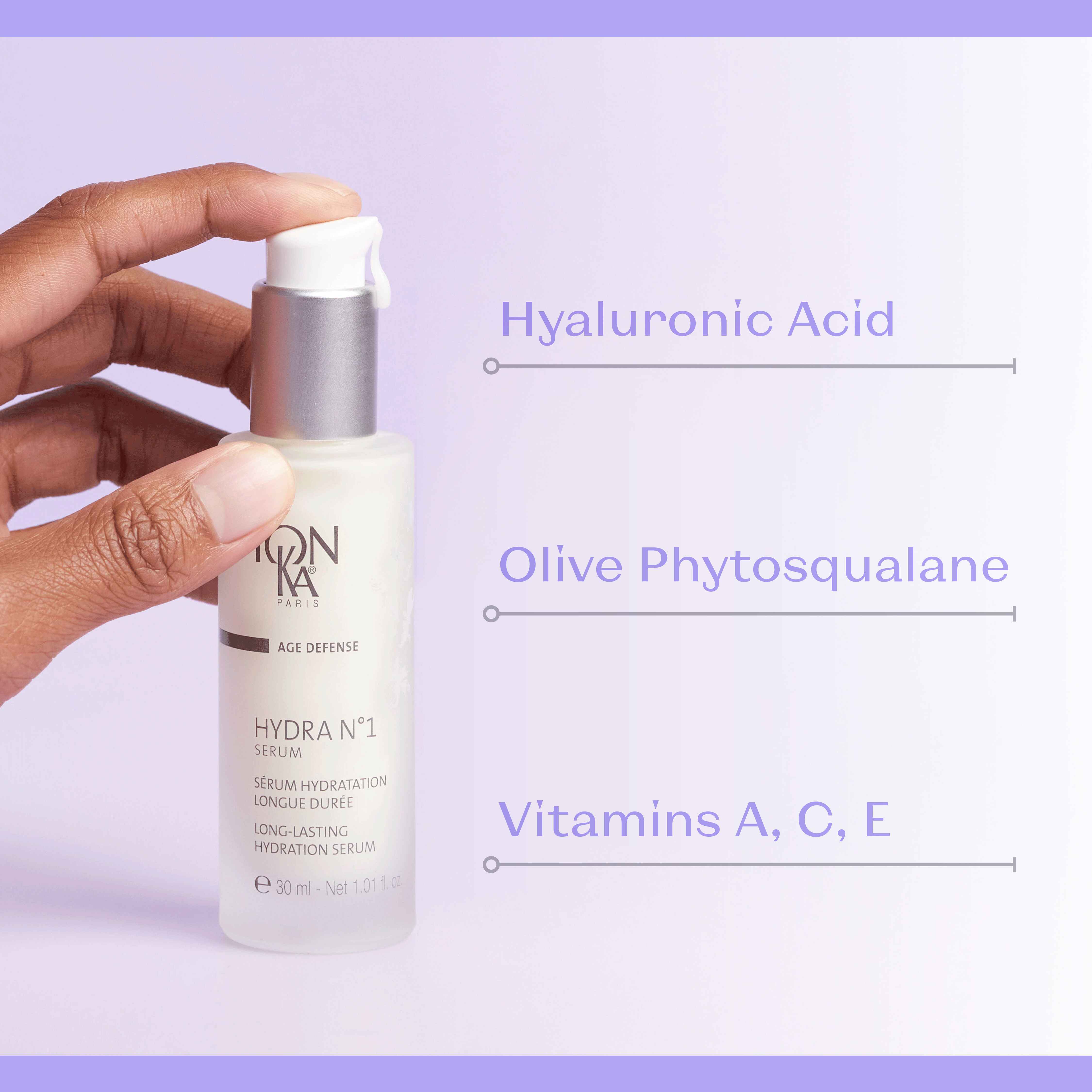 Hydra N°1 Serum 30 ml Hyaluronic Acid | Yon-Ka Paris