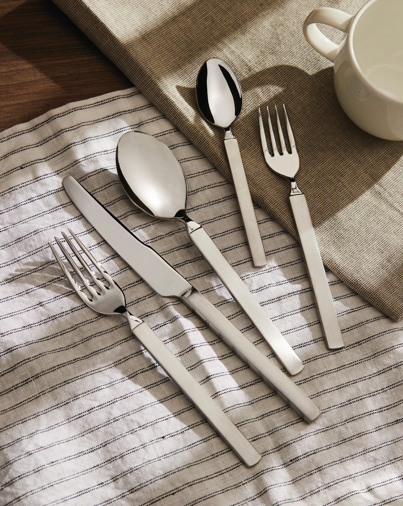 Dry Cutlery Set 5 Pieces Designed By Achille Castiglioni | Alessi