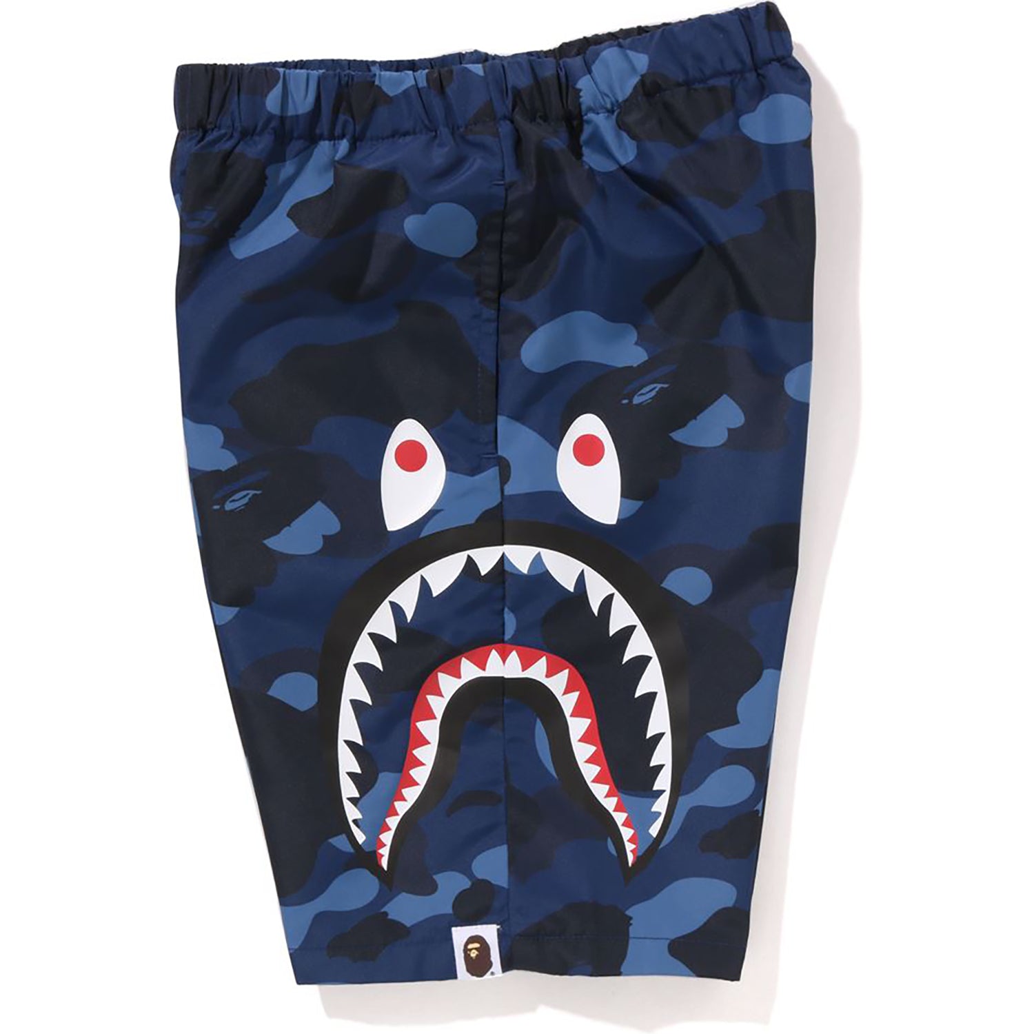 COLOR CAMO SIDE SHARK BEACH SHORTS KIDS – us.bape.com