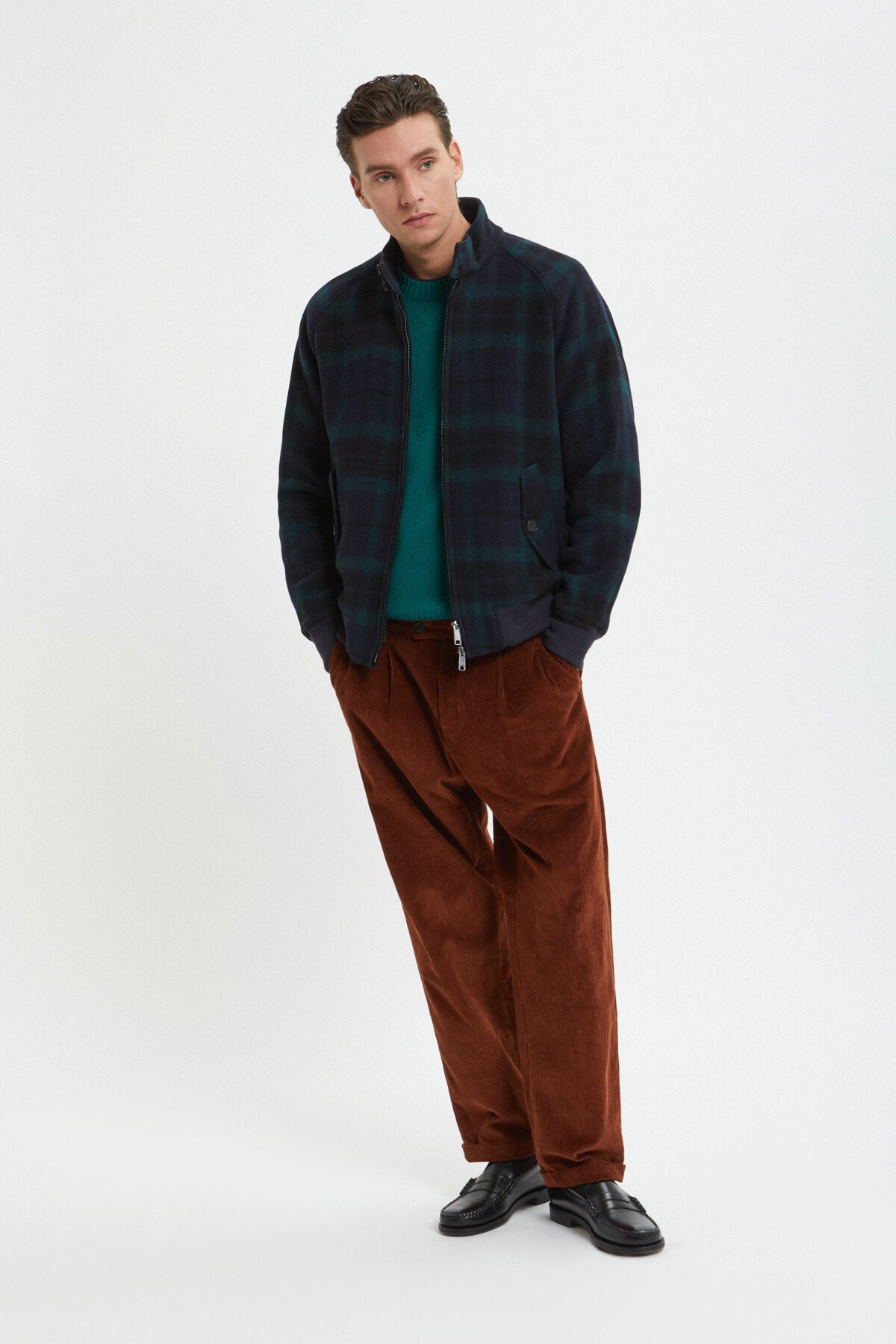 G9 Double Wool Blackwatch | Baracuta