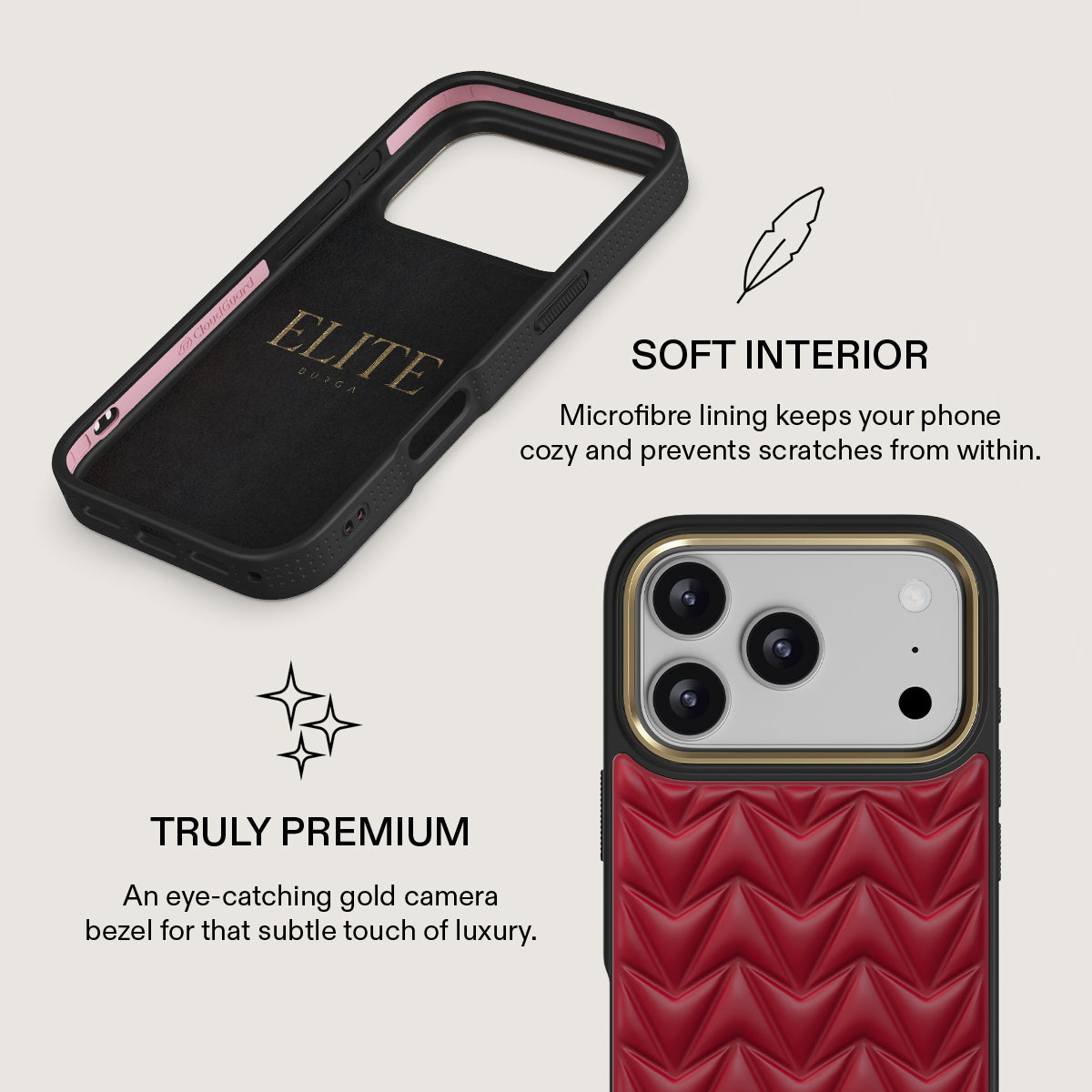 Cherry - iPhone 17 Pro Case | BURGA