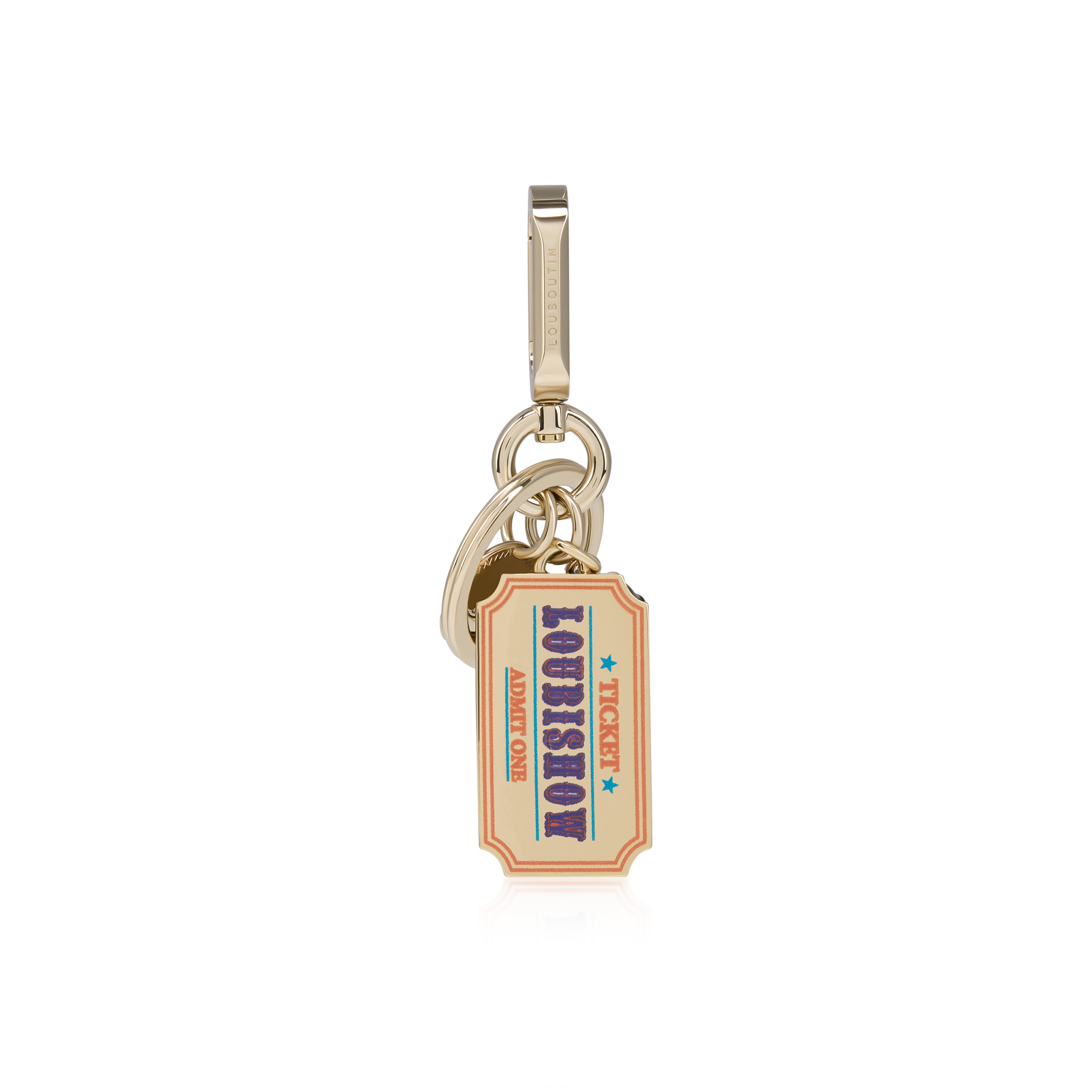Keyring - Keyring - Steel - Multicolor - Christian Louboutin