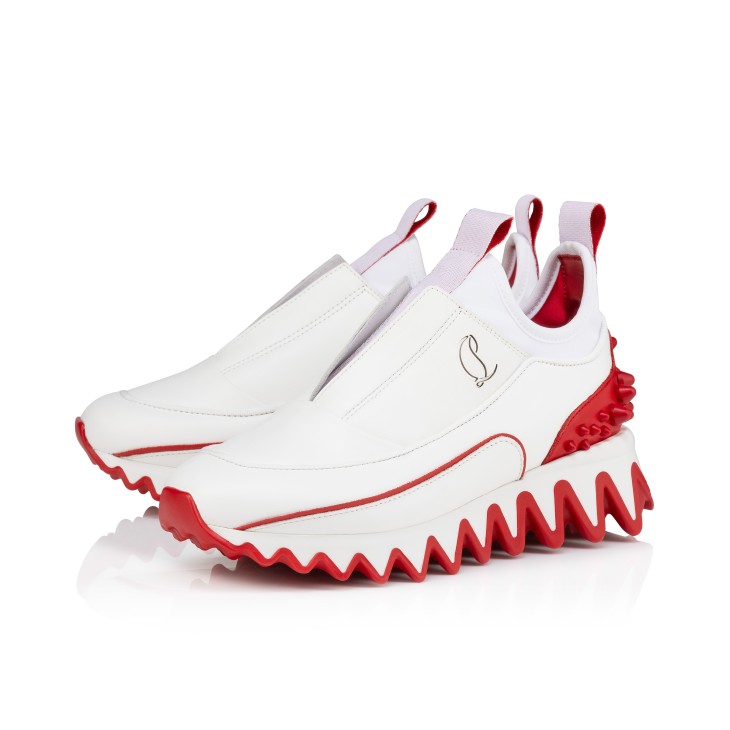 Mini Sharkyloub - Running Sneakers - Calf leather and neoprene