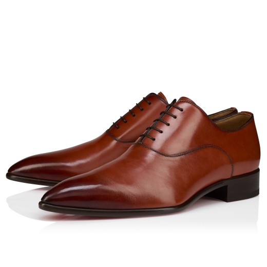 Greggo - Oxfords - Patinated calf leather - Havane - Men