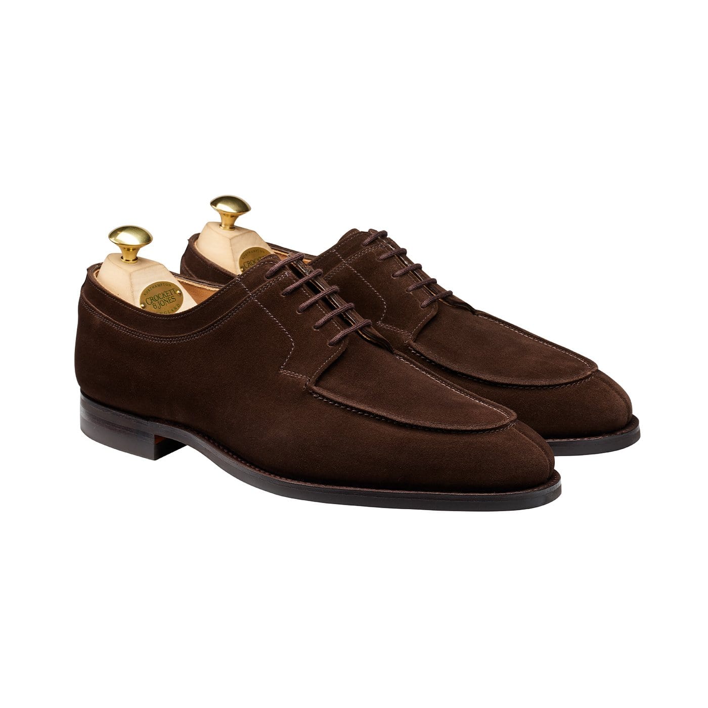 Hardwick Dark Brown Suede | Crockett & Jones – Crockett & Jones US