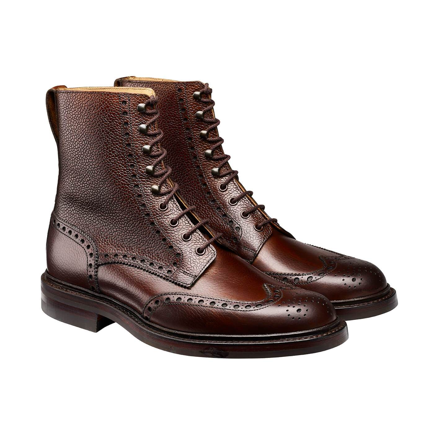 Islay Dark Brown Scotch Grain | Crockett & Jones – Crockett & Jones US