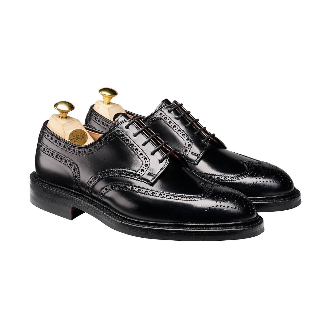 Pembroke Black Cavalry Calf | Crockett & Jones – Crockett & Jones US