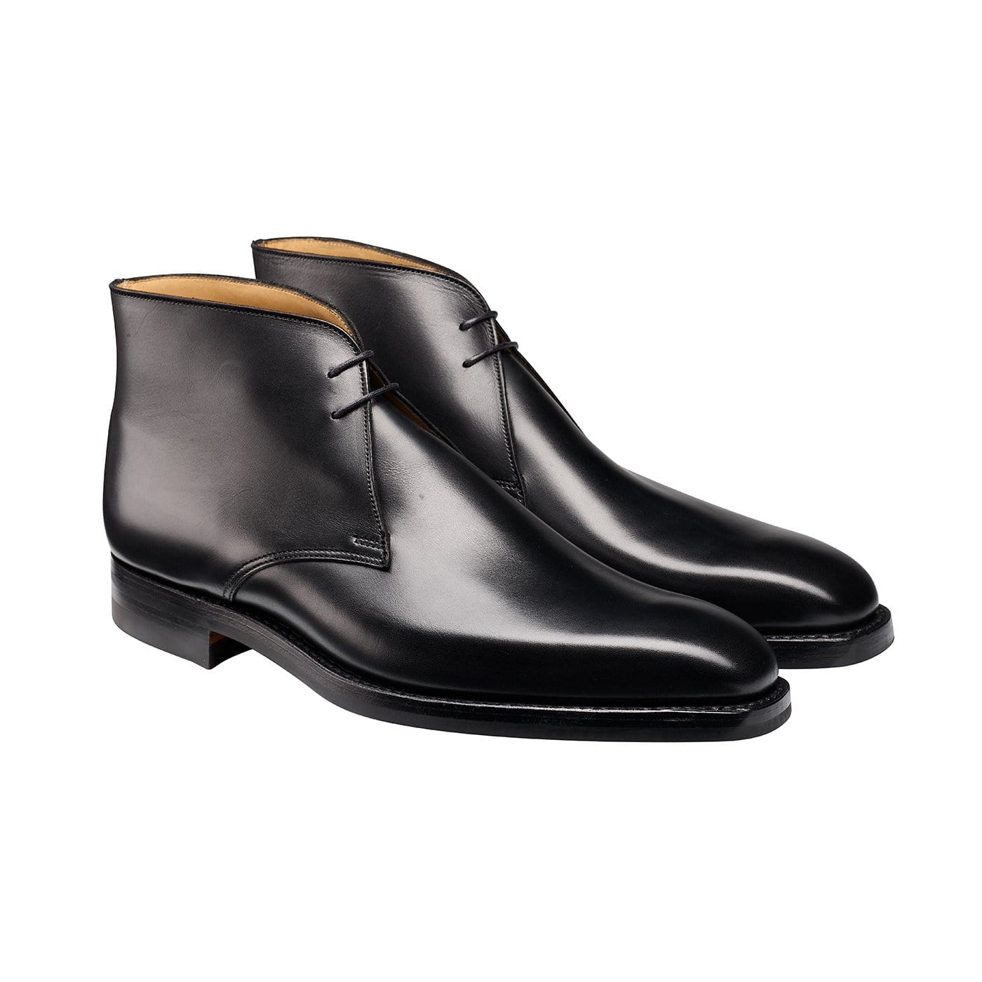 Tetbury Black Wax Calf | Crockett & Jones – Crockett & Jones US