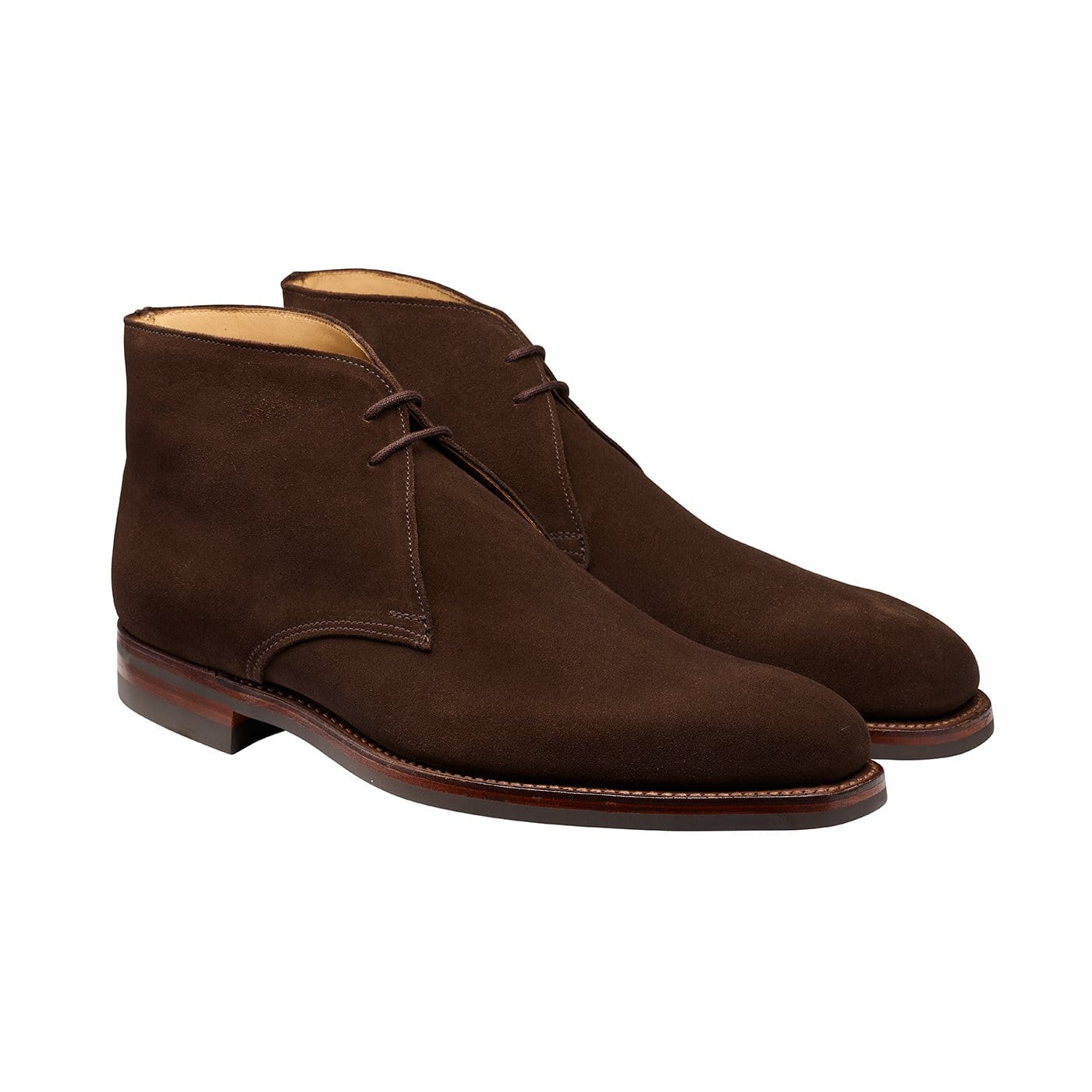 Tetbury Dark Brown Suede | Crockett & Jones – Crockett & Jones US