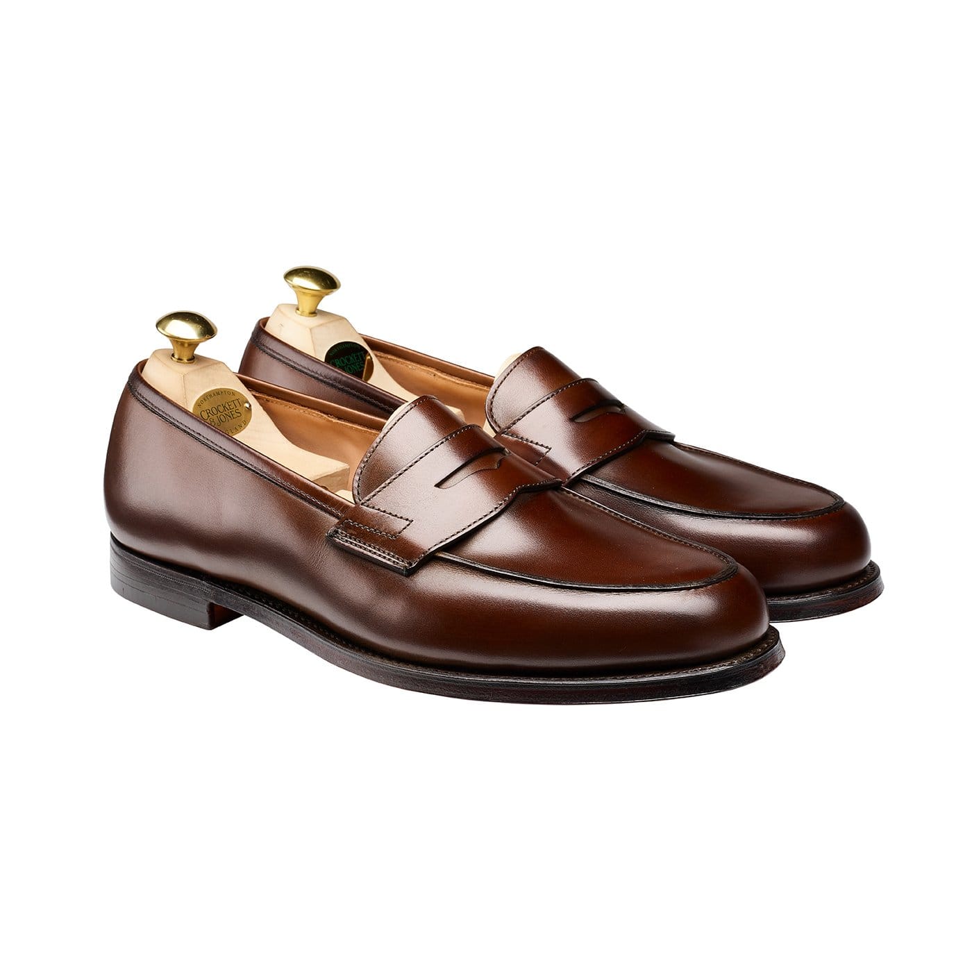 Grantham Dark Brown Calf | Crockett & Jones – Crockett & Jones US
