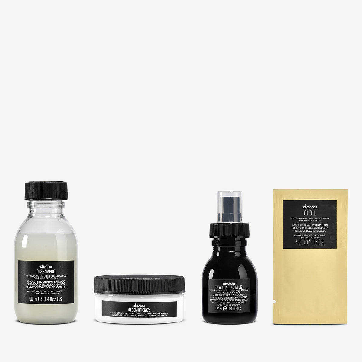 Nourishing travel set for all hair types OI Travel Set + Sachet