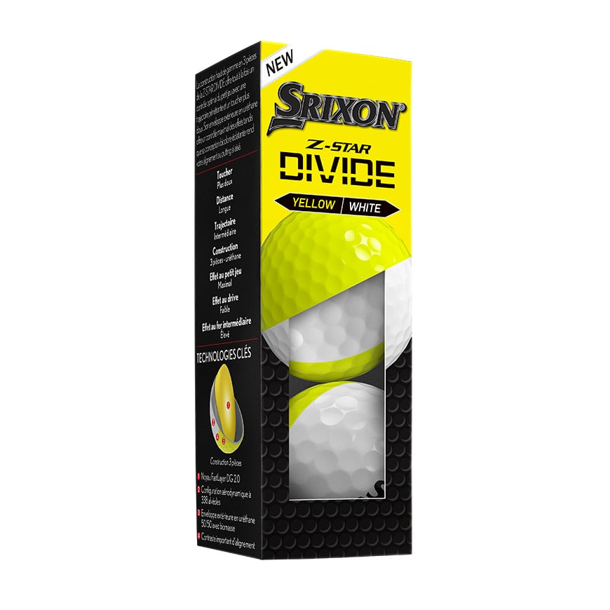 Z-Star Divide Golf Balls | Dunlop Sports US