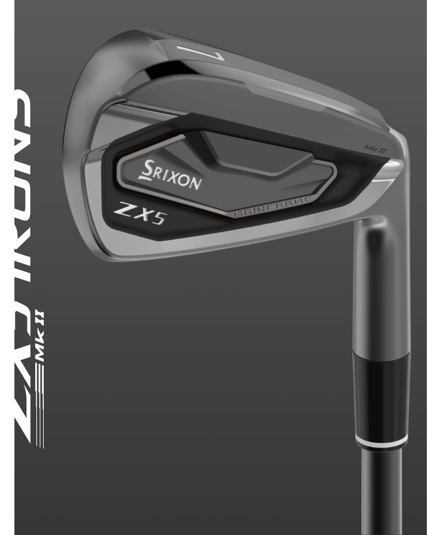 ZX5 Mk II Black Chrome Irons | Dunlop Sports US