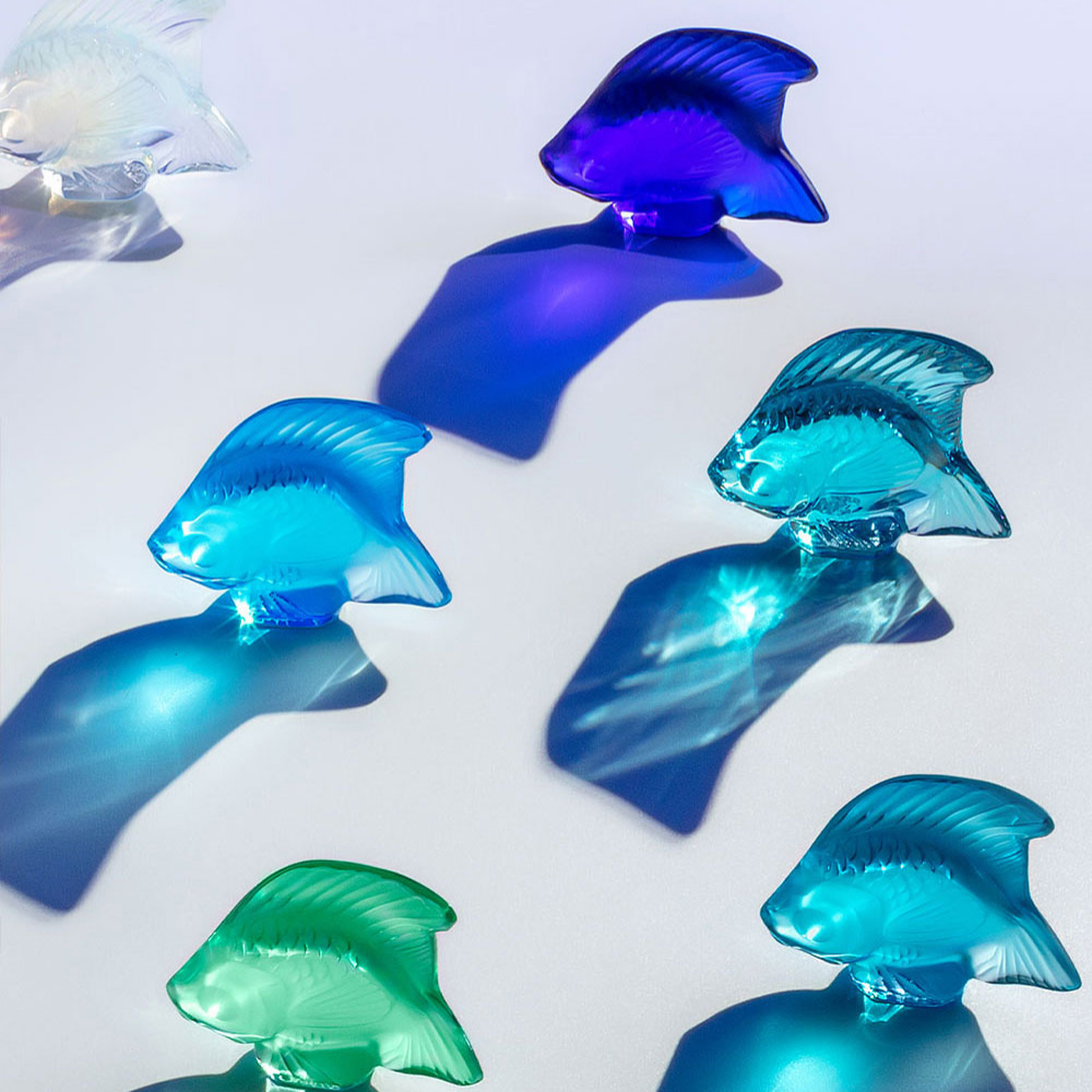 Fish sculpture – Lalique North America