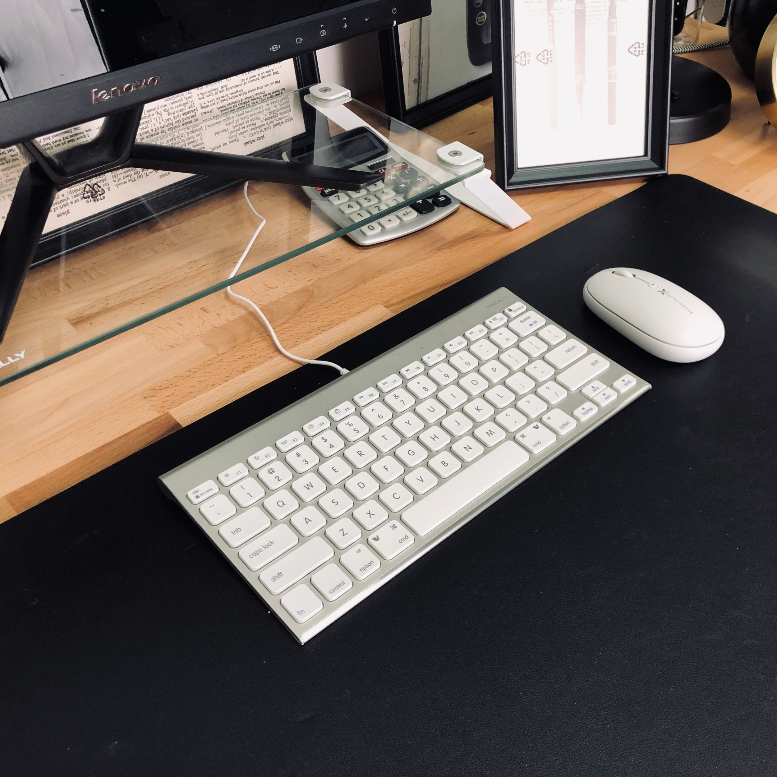 USB Wired Keyboard for Mac | Ultra Slim / Compact Space Saver with