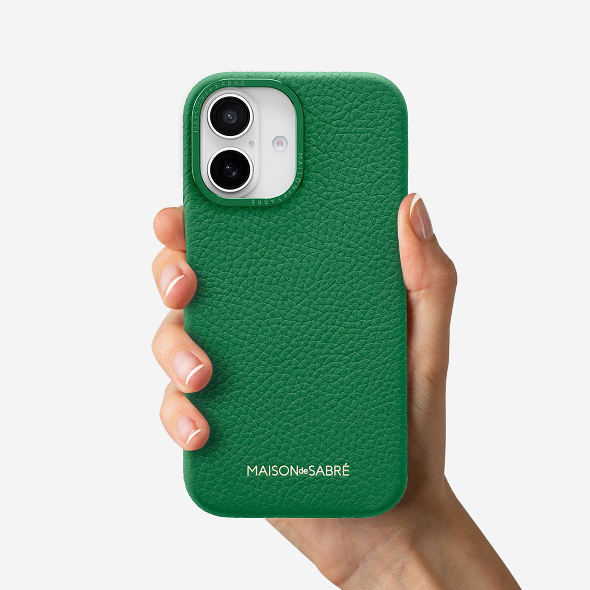 iPhone 16 Case - Emerald Green – MAISON de SABRÉ